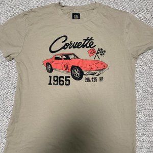 Short Sleeve Corvette Graphic Tee, Size M